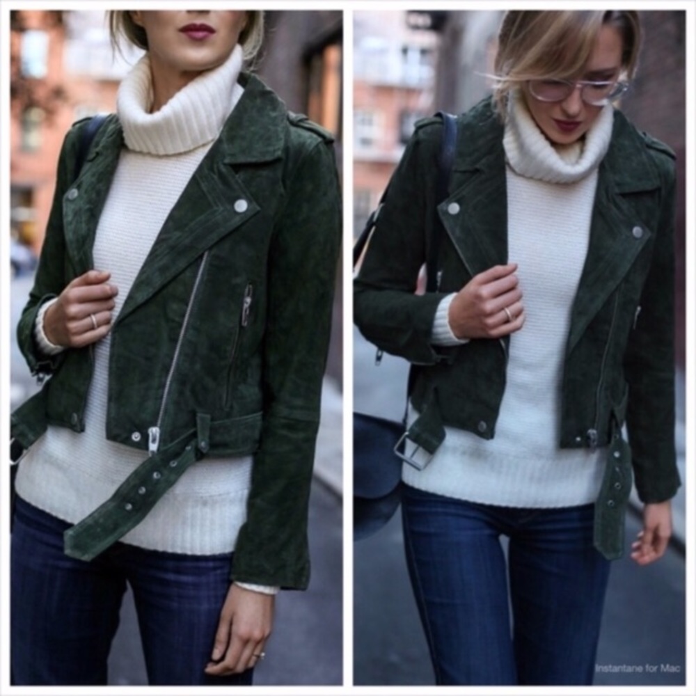 🔥Need Gone Bestselling suede moto jacket NWT - Picture 2 of 7